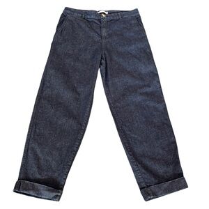 Zara Women’s Mom Fit High Rise‎ Ankle Length Jeans Blue SZ 8